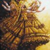 Dancing girl 24 inches #24034