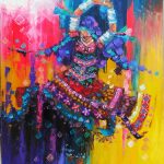 24 (4) Dancing girl 24 inches #24004