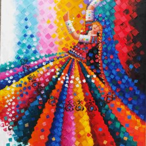 36 (10) Dancing girl 36 inches # 36010
