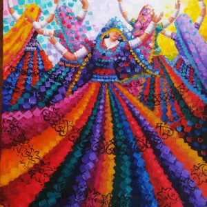 36 (12) Dancing girl 36 inches # 36012