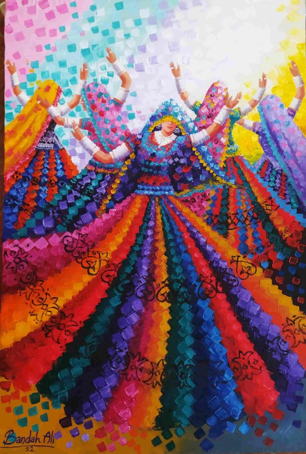 36 (12) Dancing girl 36 inches # 36012