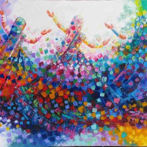 36 (14) Dancing girl 36 inches # 36014