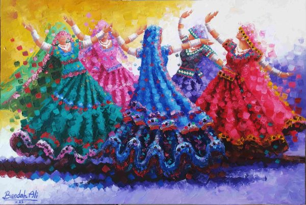 36 (20) Dancing girl 36 inches # 36020