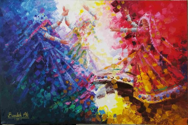 36 (22) Dancing girl 36 inches # 36022