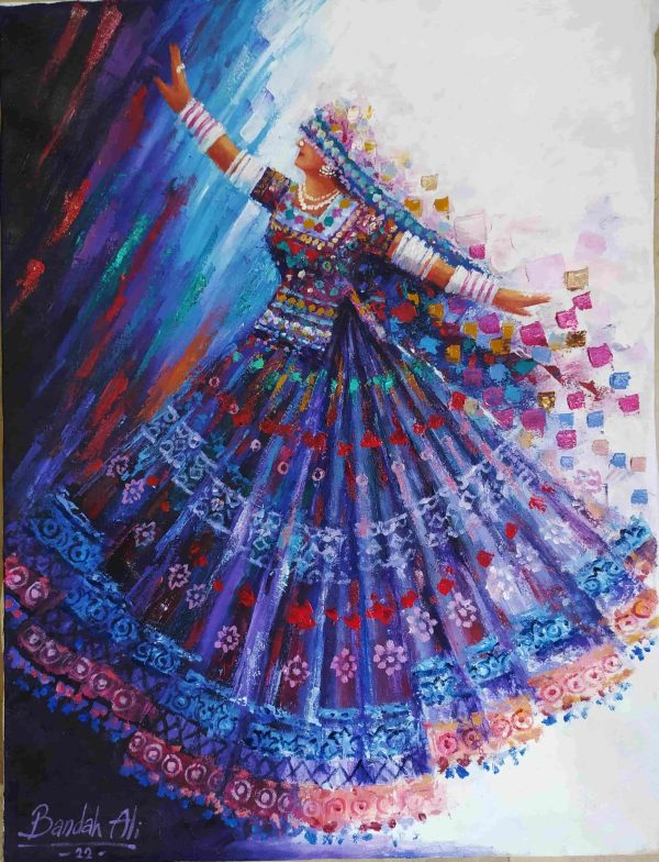 36 (27) Dancing girl 36 inches # 36027