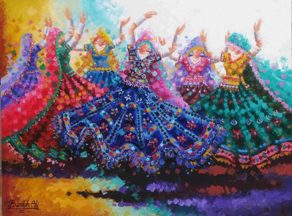 Dancing girl 36 inches # 36028
