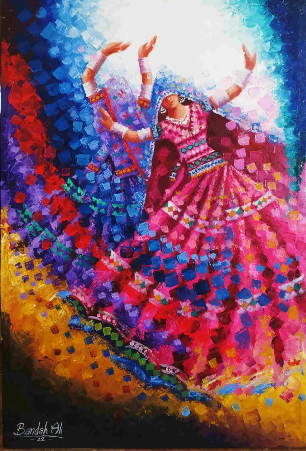 36 (32) Dancing girl 36 inches # 36032