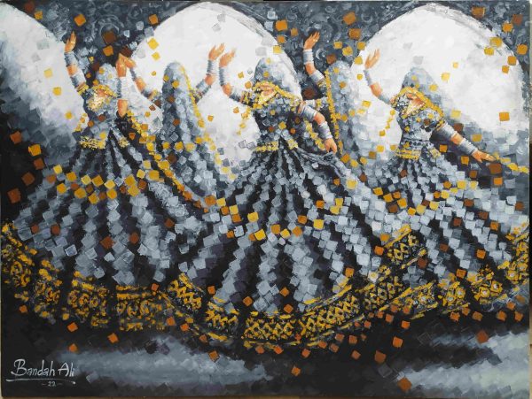 36 (37) Dancing girl 36 inches # 36037