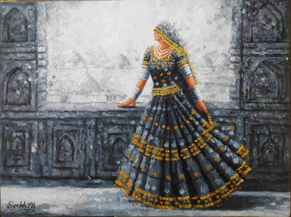Dancing girl 36 inches # 36038
