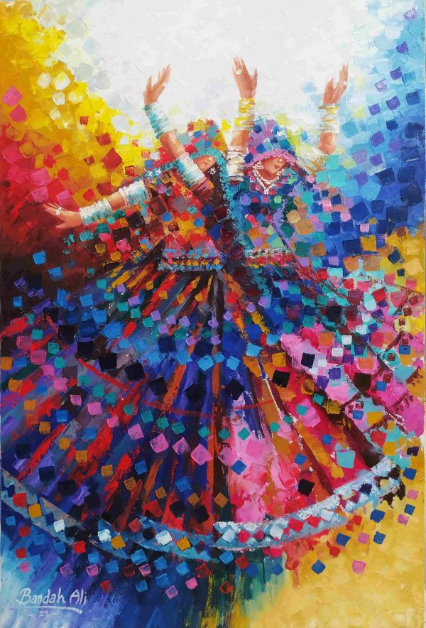 36 (4) Dancing girl 36 inches # 36004
