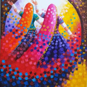 Dancing girl 36 inches # 36043
