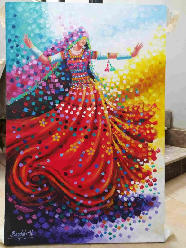 36 (46) Dancing girl 36 inches # 36046