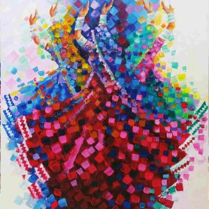 Dancing girl 36 inches # 36047