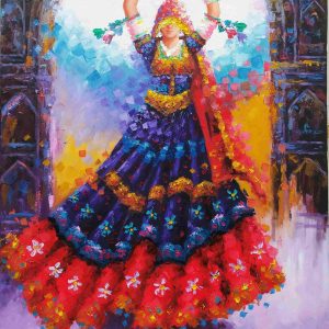 Dancing girl 36 inches # 36049