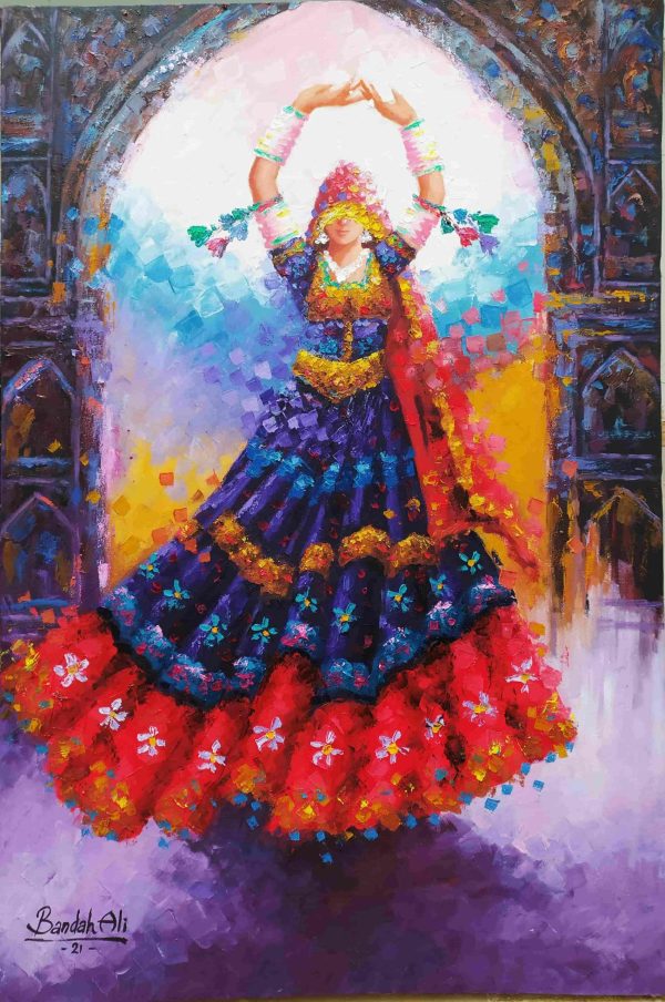 36 (49) Dancing girl 36 inches # 36049