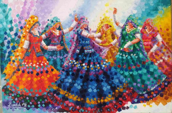 Dancing girl 36 inches # 36050
