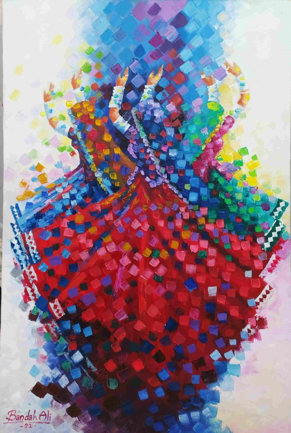 36 (55) Dancing girl 36 inches # 36055