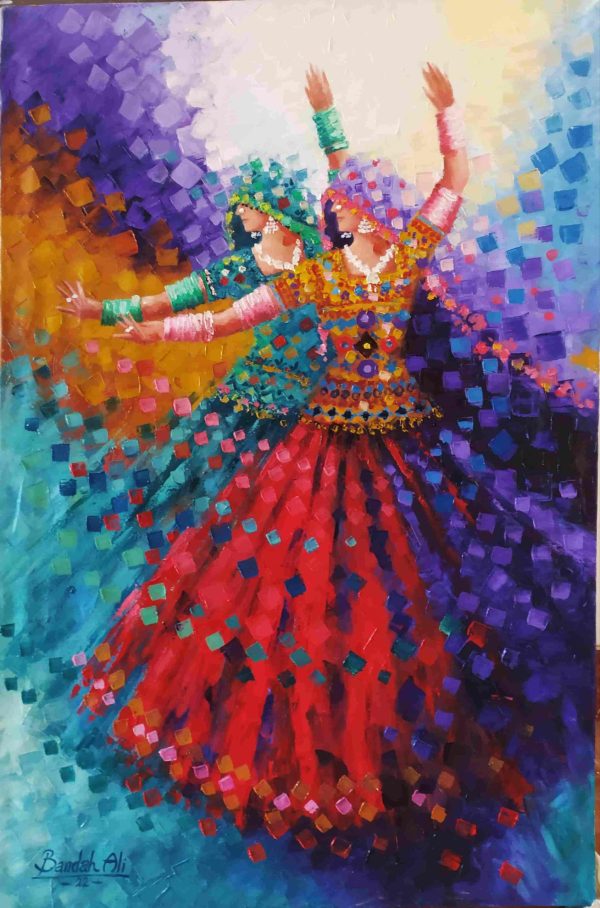 36 (56) Dancing girl 36 inches # 36056