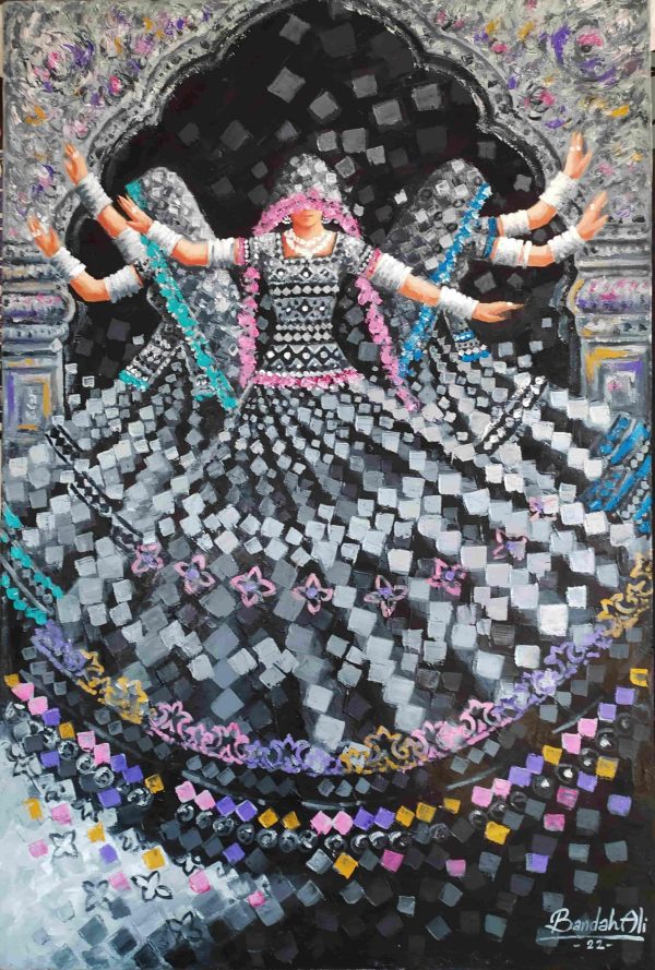 36 (58) Dancing girl 36 inches # 36058