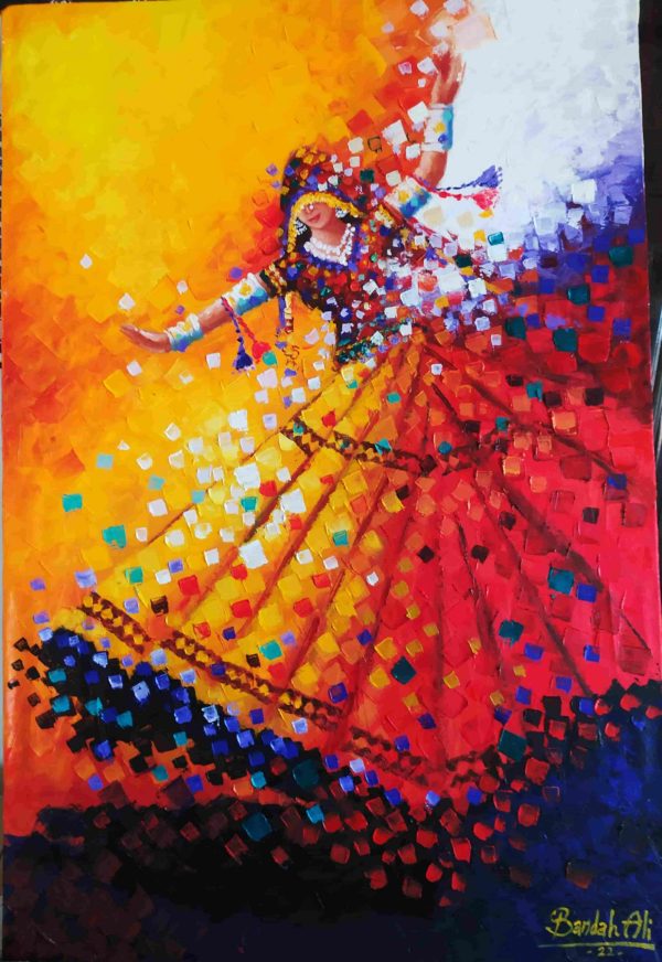 36 (59) Dancing girl 36 inches # 36059