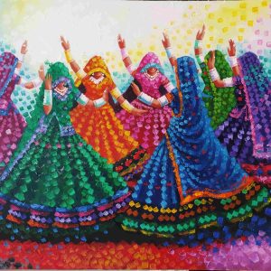 36 (6) Dancing girl 36 inches # 36006