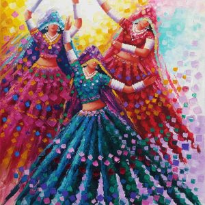 36 (7) Dancing girl 36 inches # 36007