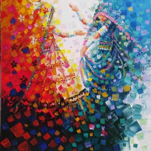36 (9) Dancing girl 36 inches # 36009