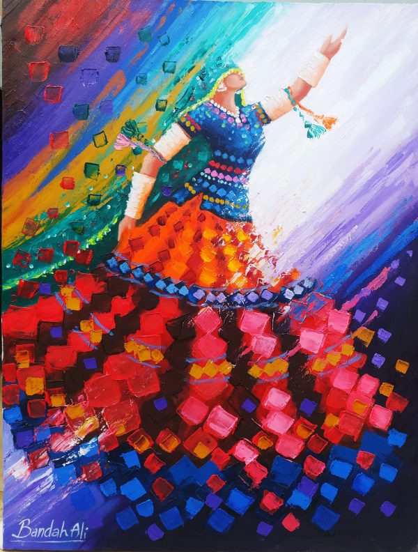 Dancing girl 24 inches #24108