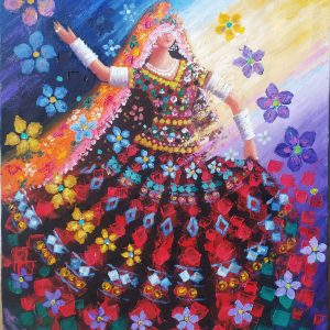 Dancing girl 24 inches #24109